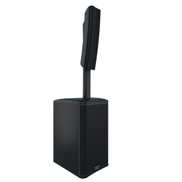 QSC KC12 3000W Active 3-Way Column Loudspeaker System in Black